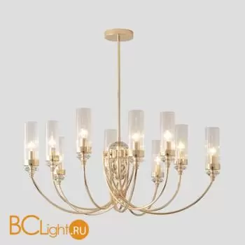 Люстра Crystal lux SECRET SECRET SP10 GOLD - Фото 6