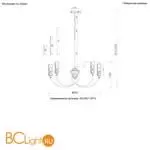 Люстра Crystal lux SECRET SECRET SP10 GOLD - Фото 3