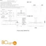 Люстра Crystal lux Sergio SERGIO PL8 GOLD - Фото 3