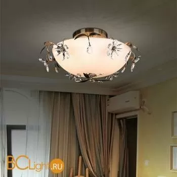 Потолочная люстра Crystal lux SHANGHAI PL65 BRONZO