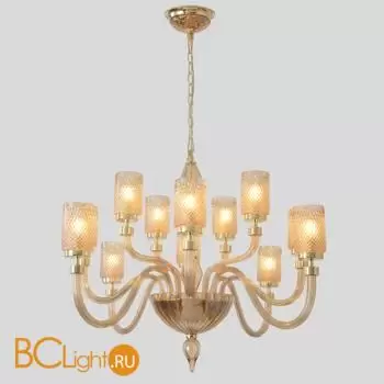 Люстра Crystal lux SILVESTRO SILVESTRO SP12 AMBER - Фото 4