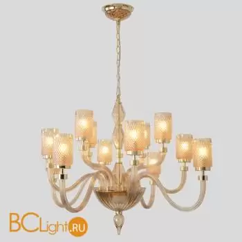 Люстра Crystal lux SILVESTRO SILVESTRO SP12 AMBER - Фото 0
