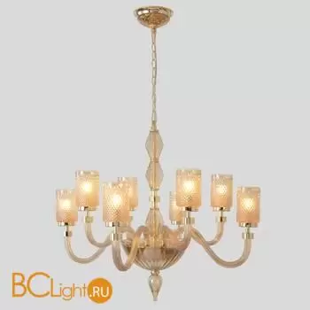Люстра Crystal lux SILVESTRO SILVESTRO SP8 AMBER