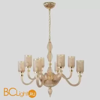 Люстра Crystal lux SILVESTRO SILVESTRO SP8 AMBER - Фото 0