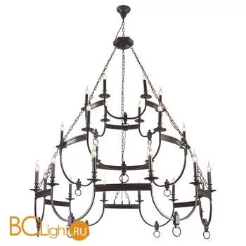 Люстра Crystal lux Suerte brown SP12+6+6