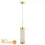 Подвесной светильник Crystal lux Tadeo TADEO SP1 D100 GOLD/TRANSPARENTE