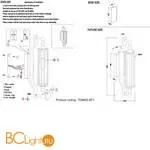 Бра Crystal lux Tomas TOMAS AP1 CHROME - Фото 4