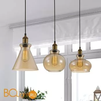 Подвесной светильник Crystal lux TRE SP3 L AMBER - Фото 0