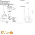 Люстра Crystal lux Truena TRUENA SP-PL6+1 NICKEL - Фото 3