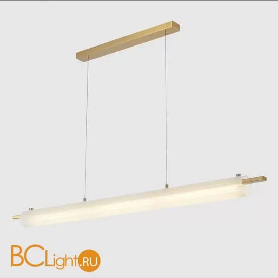 Подвесной светильник Crystal lux TUNNEL TUNNEL SP40 LED BRASS