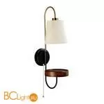 Бра Crystal lux TWINS AP1 USB WENGE