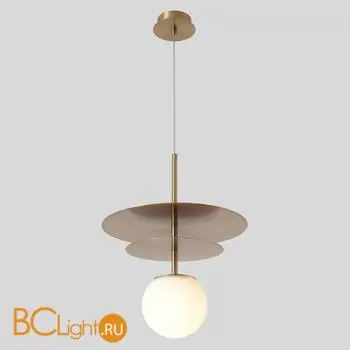Подвесной светильник Crystal lux UVA UVA SP1.2 BRASS - Фото 3
