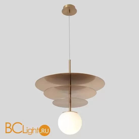 Подвесной светильник Crystal lux UVA UVA SP1.3 BRASS Подвесной светильник Crystal lux UVA UVA SP1.3 BRASS