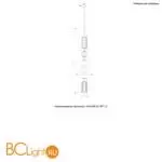 Подвесной светильник Crystal lux valencia VALENCIA SP1.2 GOLD - Фото 0