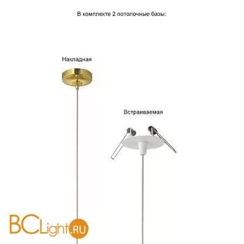 Подвесной светильник Crystal lux Verano VERANO SP1 GOLD - Фото 4