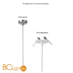 Подвесной светильник Crystal lux Verano VERANO SP1 TRANSPARENT - Фото 1