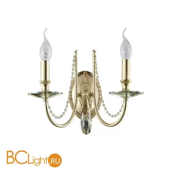 Бра Crystal lux VICTORIA VICTORIA AP2 GOLD/AMBER