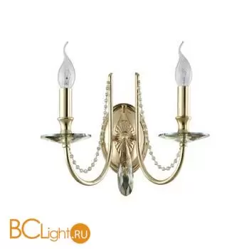 Бра Crystal lux VICTORIA VICTORIA AP2 GOLD/AMBER
