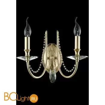 Бра Crystal lux VICTORIA VICTORIA AP2 GOLD/AMBER - Фото 1