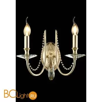 Бра Crystal lux VICTORIA VICTORIA AP2 GOLD/AMBER - Фото 2
