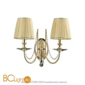 Бра Crystal lux VICTORIA VICTORIA AP2 GOLD/AMBER - Фото 3