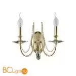Бра Crystal lux VICTORIA VICTORIA AP2 GOLD/AMBER