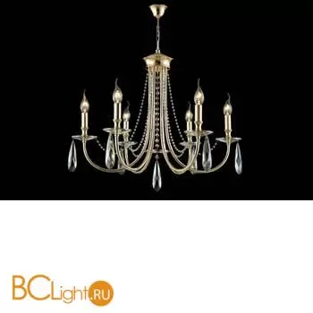 Люстра Crystal lux VICTORIA VICTORIA SP6 GOLD/AMBER - Фото 1