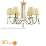 Люстра Crystal lux VICTORIA VICTORIA SP6 GOLD/AMBER - Фото 3