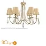 Люстра Crystal lux VICTORIA VICTORIA SP6 GOLD/AMBER - Фото 4