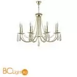 Люстра Crystal lux VICTORIA VICTORIA SP8 GOLD/AMBER