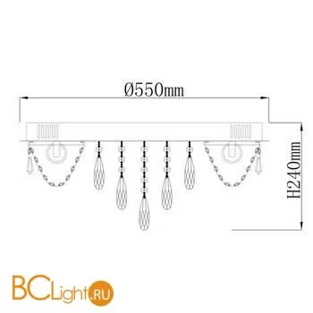 Потолочный светильник De City Изольда 366012806 - Фото 10