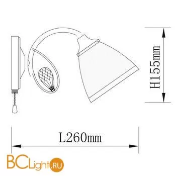 Бра De City Ариадна 105020901 - Фото 0