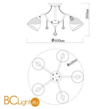 Люстра De City Блеск 315014905 - Фото 9