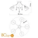 Люстра De City Блеск 315014905 - Фото 9