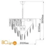 Люстра De City Бриз 111014108 - Фото 9