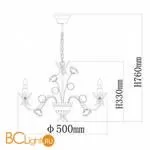 Люстра De City Букет 421015005 - Фото 10