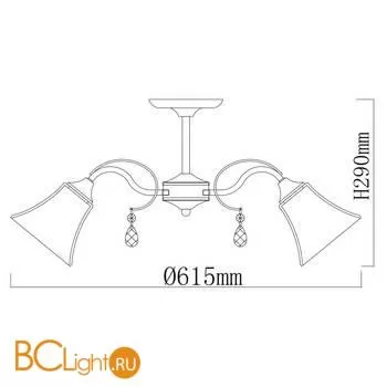 Люстра De City Олимпия 106010705 - Фото 9