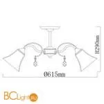 Люстра De City Олимпия 106010705 - Фото 9