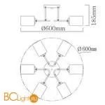 Люстра De City Олимпия 106010506 - Фото 9