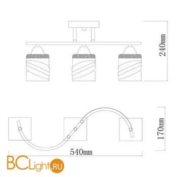 Люстра De City Тетро 673016903 - Фото 7