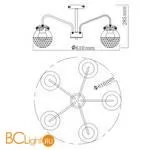 Люстра De City Вита 220012905 - Фото 9