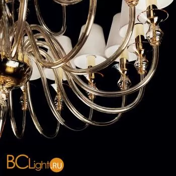 Люстра De Majo 2599 K16+8 SHADE 025990K32 amber - Фото 0