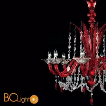 Люстра De Majo 6009 K8 060090K08 red