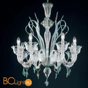 Люстра De Majo 7055 K8 070550K08 green