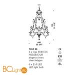 Люстра De Majo 7063 K6 070630K06 - Схема