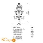 Люстра De Majo 7065 K6+5 070650K56 - Схема