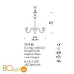 Люстра De Majo 7079 K6 070790K30 - Схема