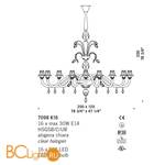 Люстра De Majo 7098 K16 070980K82 - Схема