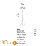 Торшер De Majo BABOL R 0BABO0R00 - Схема