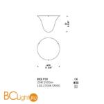 Потолочный светильник De Majo BICE P30 ED 0BICE0P30 - Схема